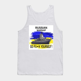 Russian warship Tank Top